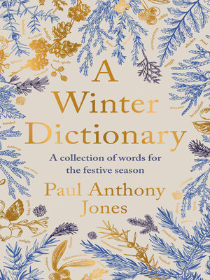 cover image of A Winter Dictionary